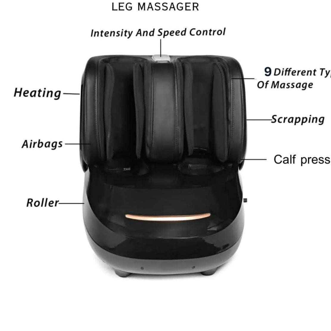 Premium Foot Massager with Heat & Air Compression