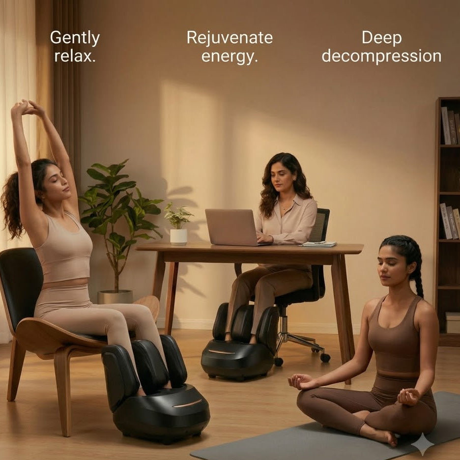 Premium Foot Massager with Heat & Air Compression